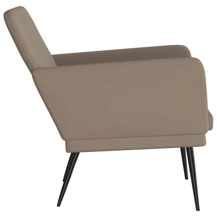 Fauteuil Cappuccino 61x78x80 cm Similicuir - 4