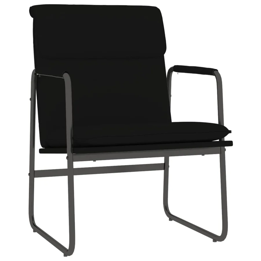 Chaise longue Noir 55x64x80 cm Similicuir - 2