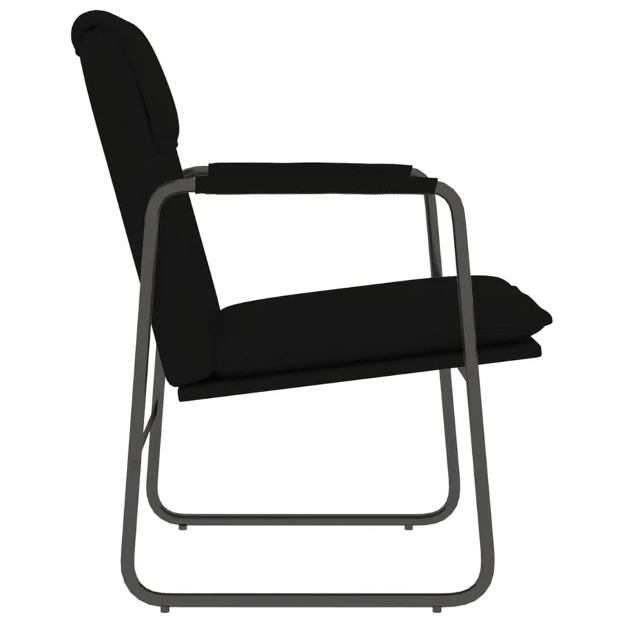Chaise longue Noir 55x64x80 cm Similicuir - 4