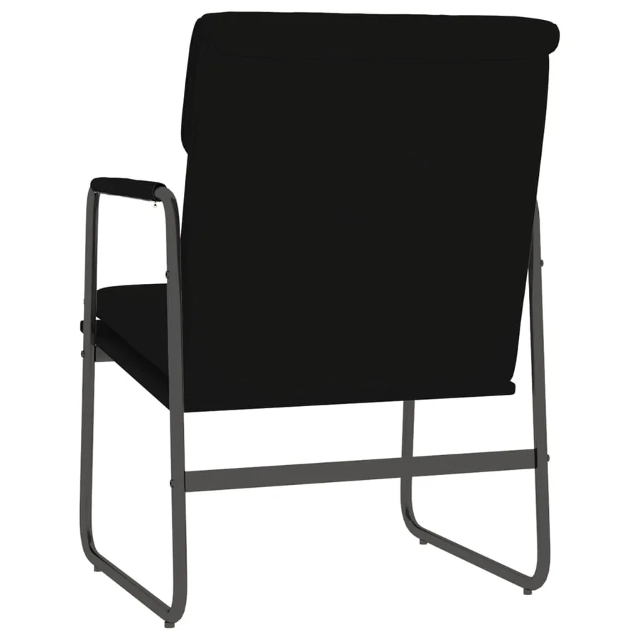 Chaise longue Noir 55x64x80 cm Similicuir - 5