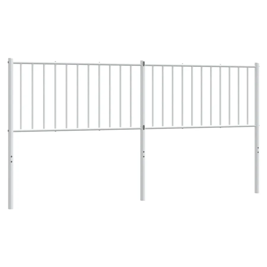Tête de lit de remplacement métal blanc 180 cm - 2