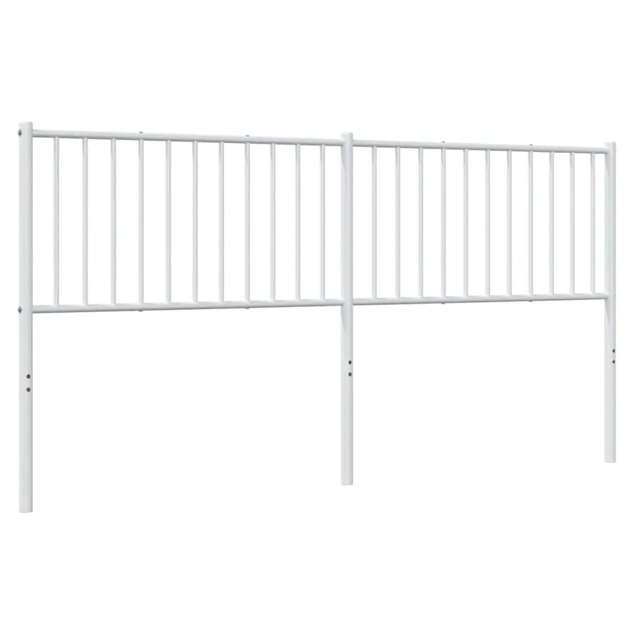 Tête de lit de remplacement métal blanc 180 cm - 5