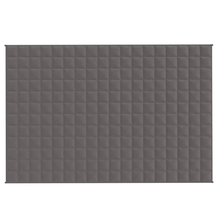 Couverture lestée Gris 120x180 cm 5 kg Tissu - 3