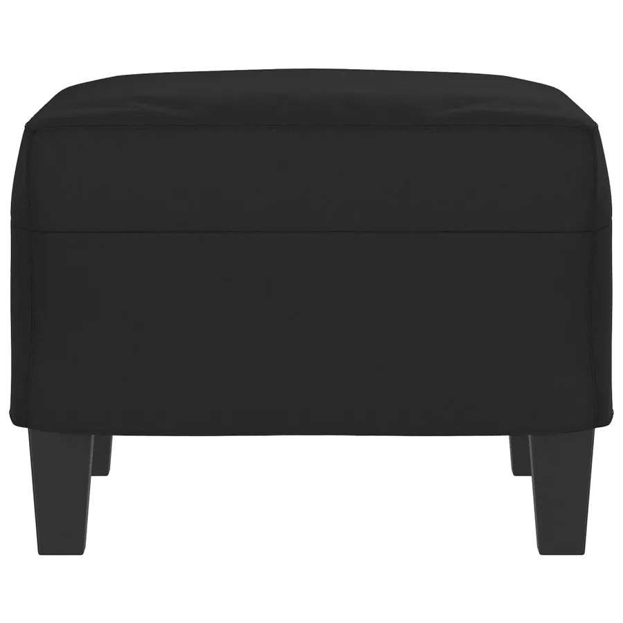 Repose-pied Noir 60x50x41 cm Tissu microfibre - 4