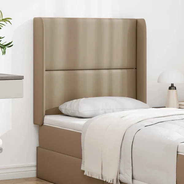 Oreille de tête de lit Marron 80 x 16 x 4 cm PVC