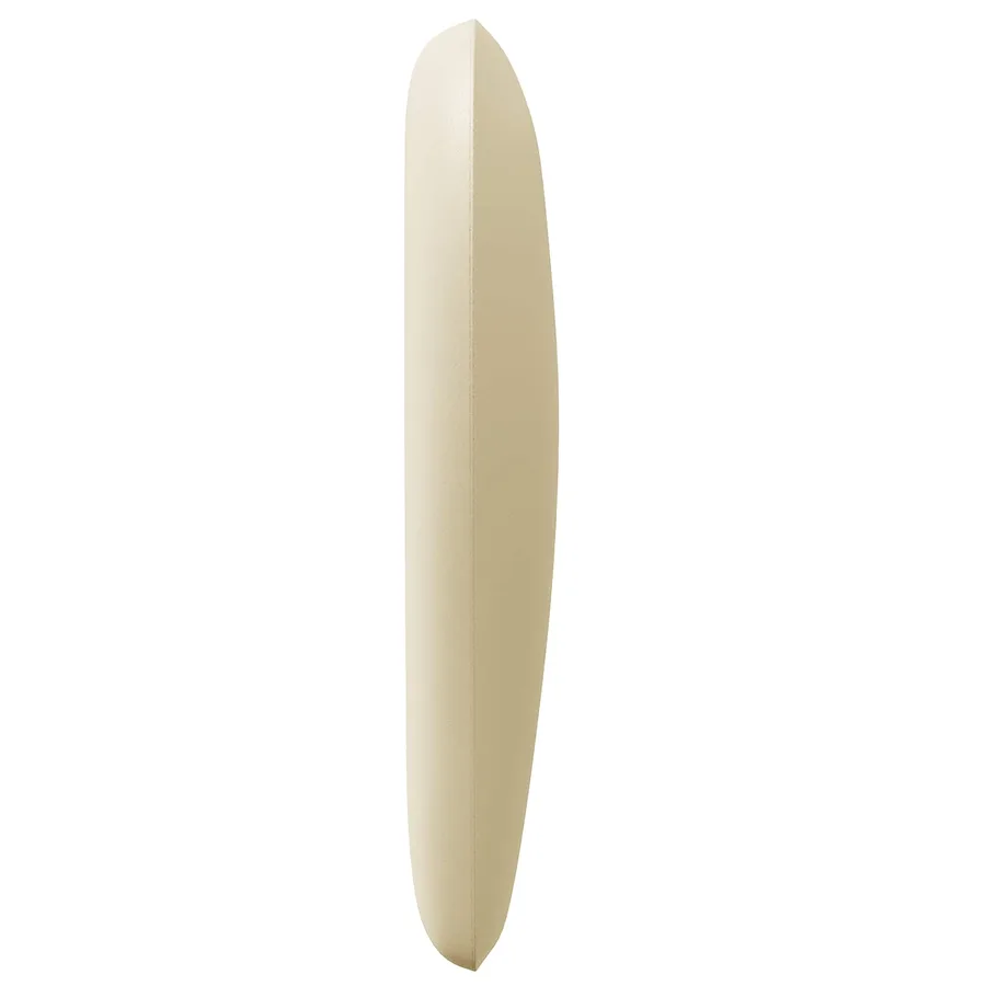 Oreille de tête de lit Crème 40 x 23 x 6 cm PVC - 6