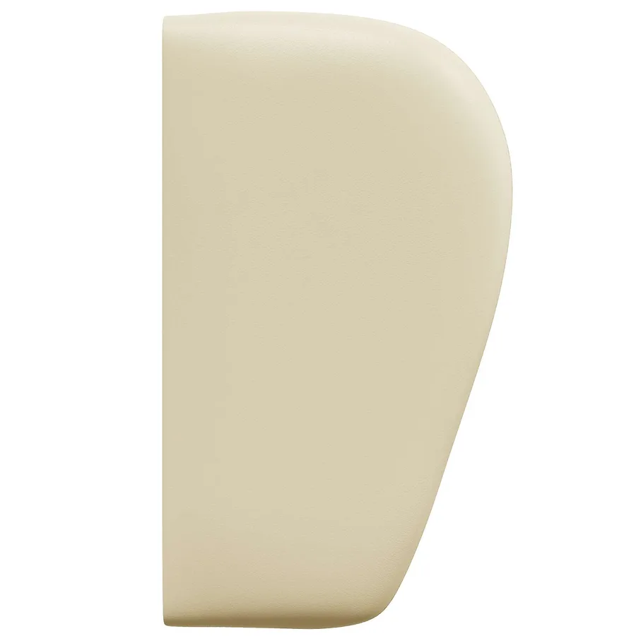 Oreille de tête de lit Crème 40 x 23 x 6 cm PVC - 7