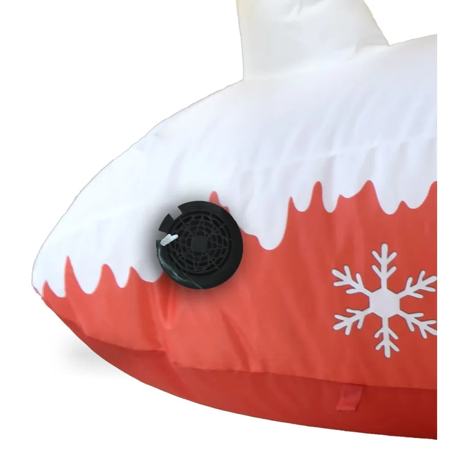 Décoration gonflable de Père Noël et renne à LED 145 cm - 6