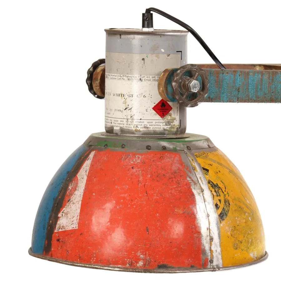 Lampe suspendue industrielle 25 W Multicolore 111 cm E27 - 6