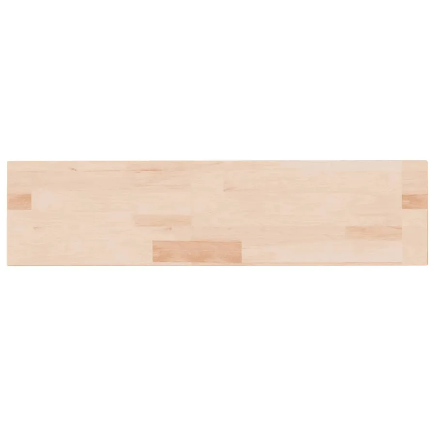 Panneau d'étagère 80x20x2,5 cm Bois de chêne massif non traité - 2