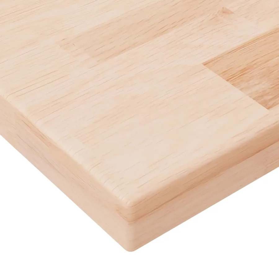 Panneau d'étagère 80x20x2,5 cm Bois de chêne massif non traité - 3