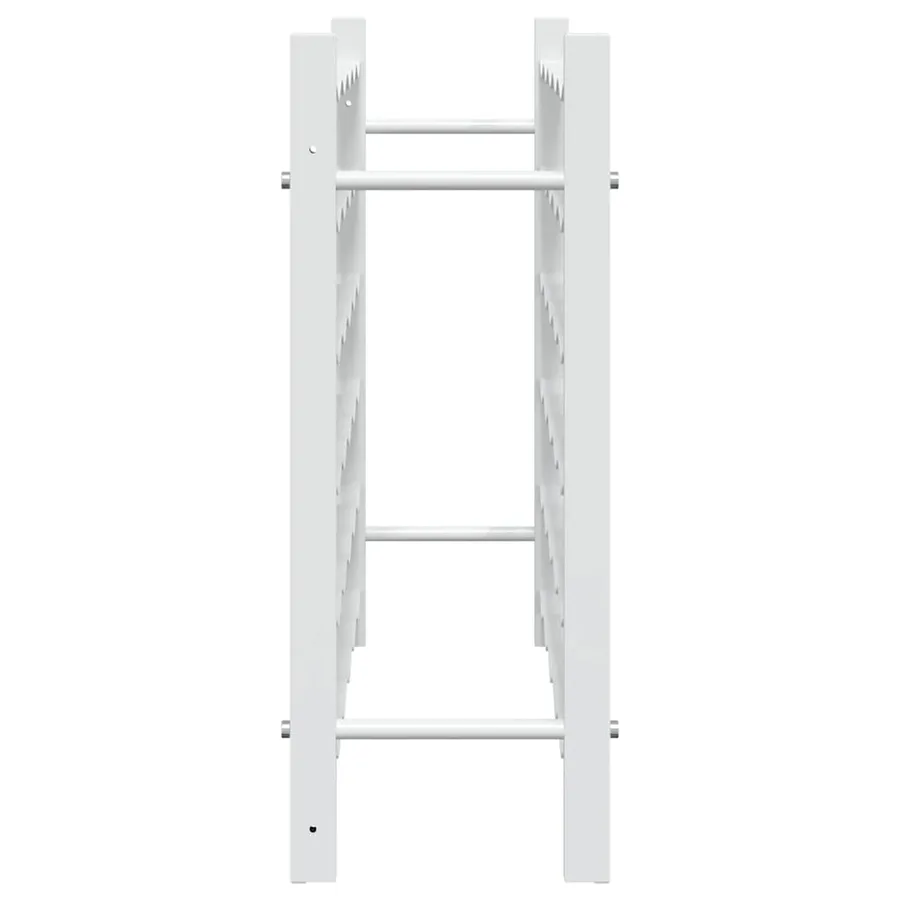Casier à bouteilles pour 36 bouteilles Blanc Métal - 6