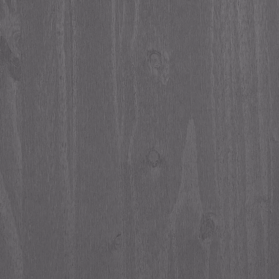 Garde-robe HAMAR Gris clair 89x50x180 cm Bois massif de pin - 10
