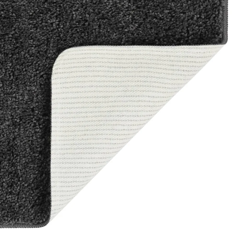 Tapis shaggy antidérapant Gris 140x200 cm - 3