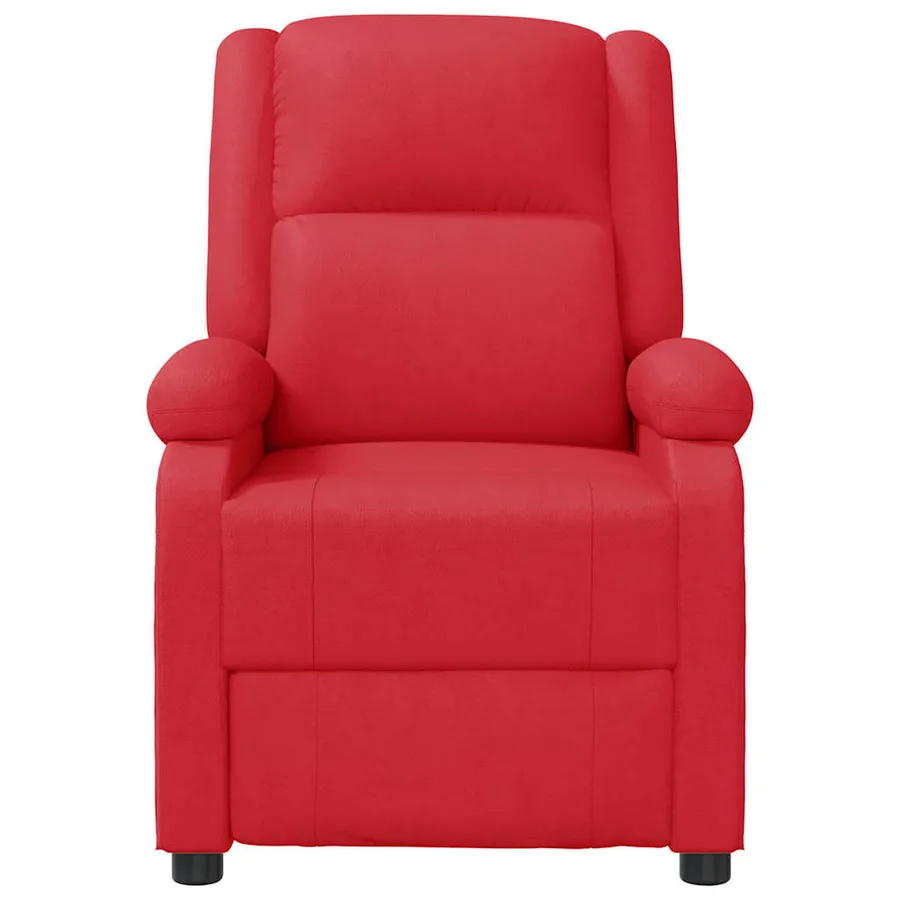 Fauteuil de massage Rouge Similicuir - 3