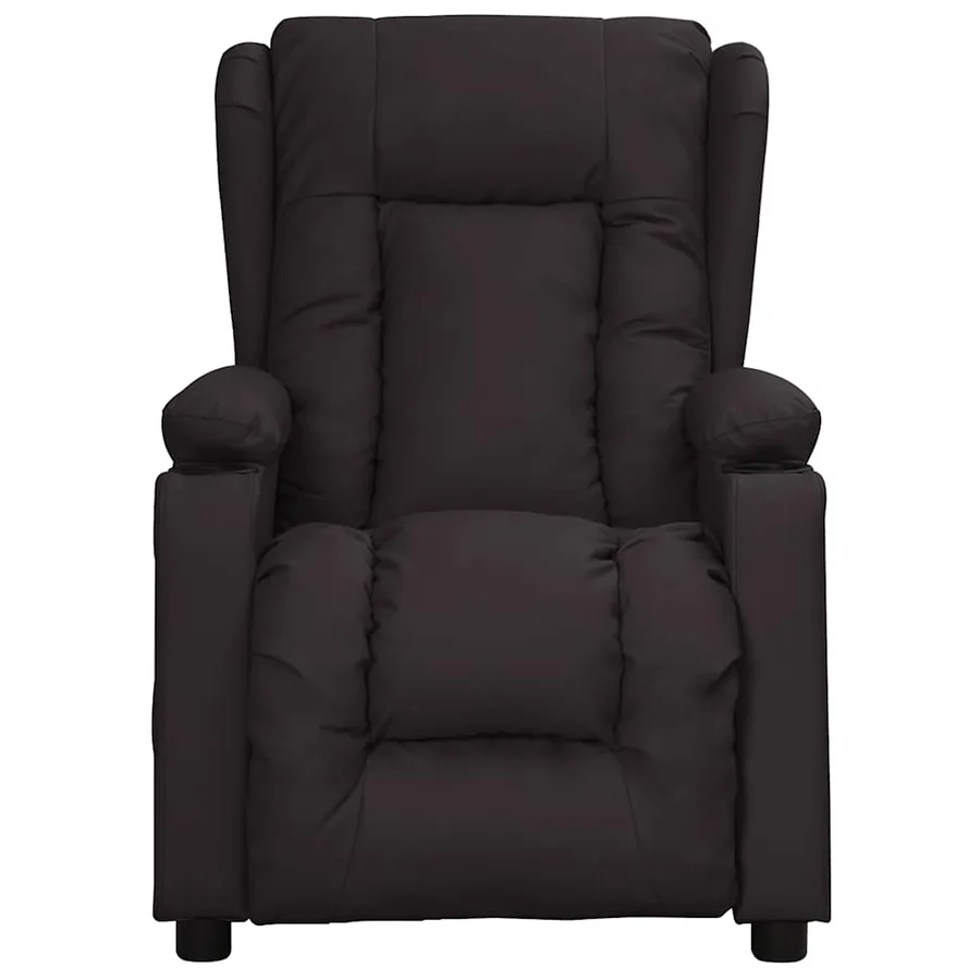 Fauteuil de massage Noir Similicuir - 2