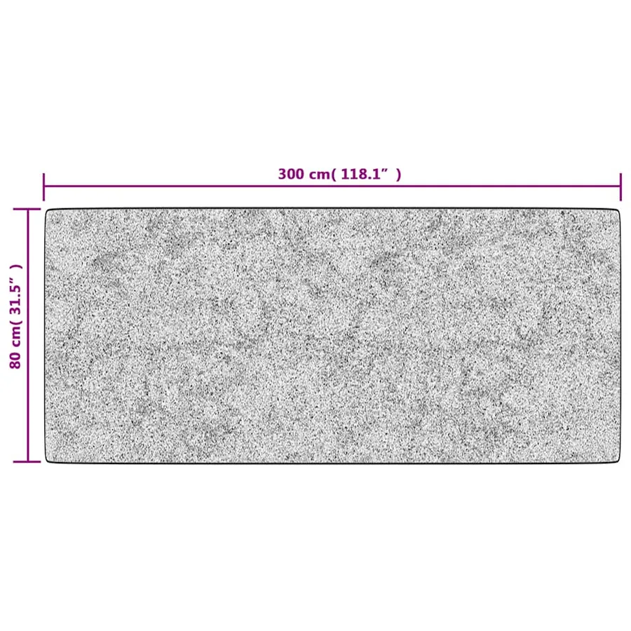 Tapis lavable 80x300 cm Multicolore - 6