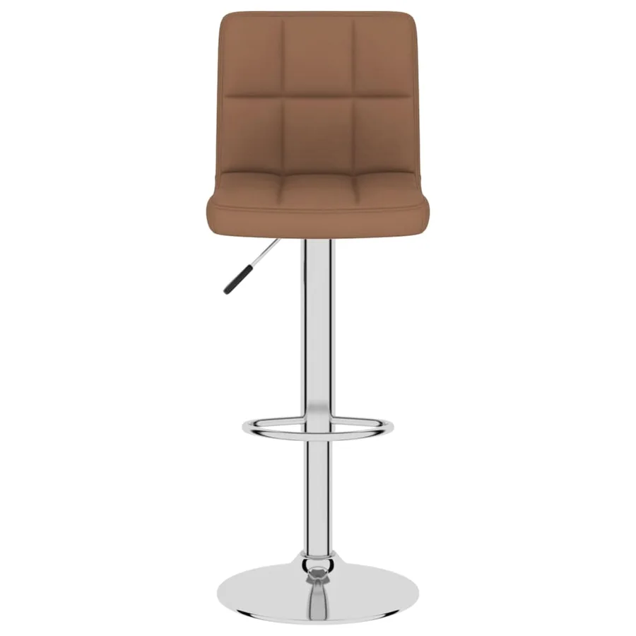 Tabouret de bar Marron Tissu - 3