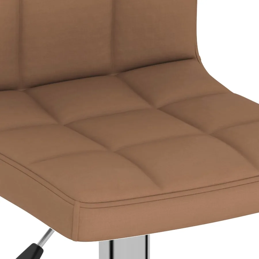Tabouret de bar Marron Tissu - 7