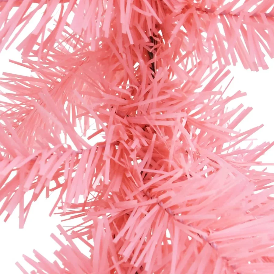 Guirlande de Noël avec lumières LED 5 m Rose - 3