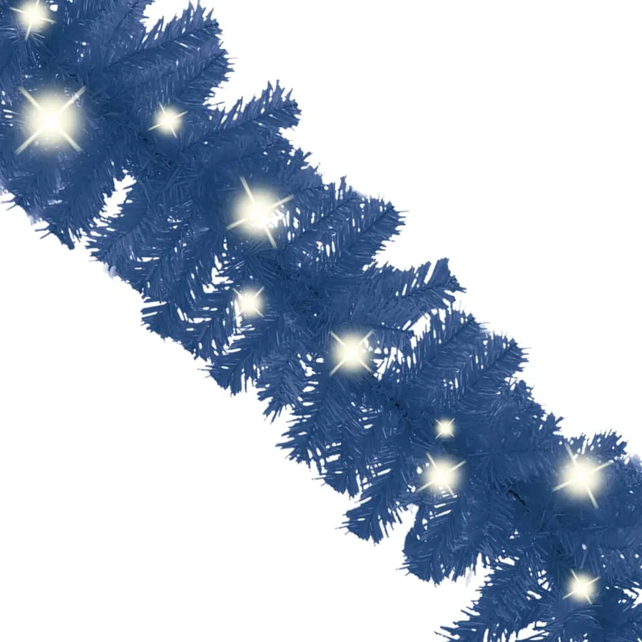 Guirlande de Noël avec lumières LED 10 m Bleu - 3