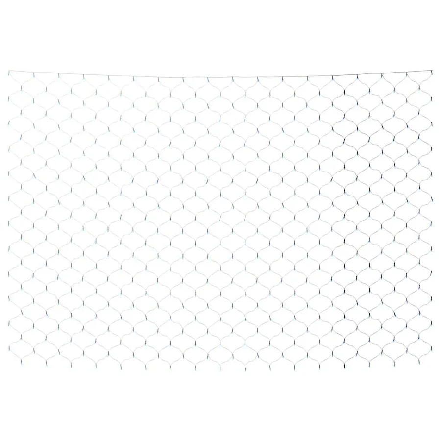 Filet lumineux bleu de Noël 3x3 m 306 LED Intérieur/extérieur - 6