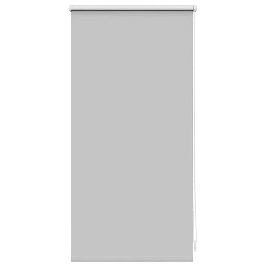 Store enrouleur occultant 44,4 x 100 cm, largeur du tissu 40 cm, gris - 2