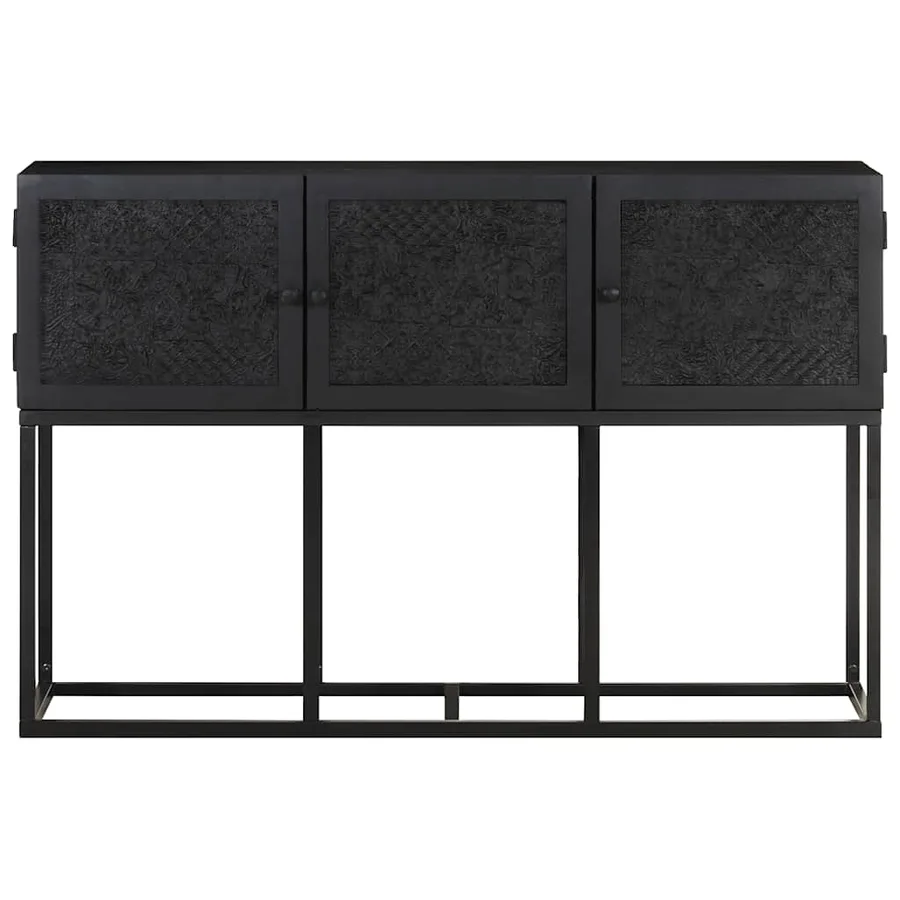 Buffet 115x30x76 cm Bois de manguier massif - 2