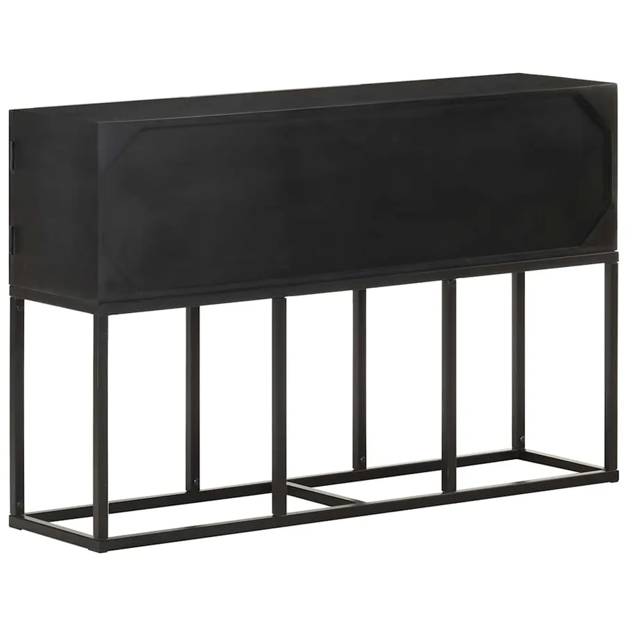 Buffet 115x30x76 cm Bois de manguier massif - 3