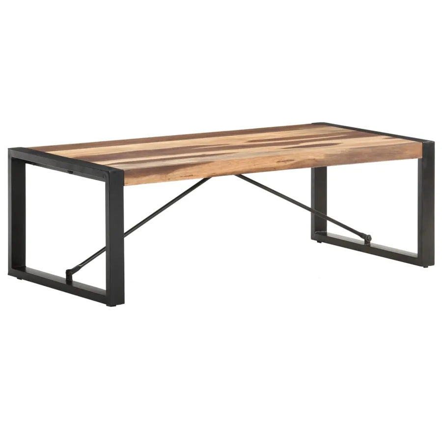 Table basse 120x60x40 cm Bois massif - 10
