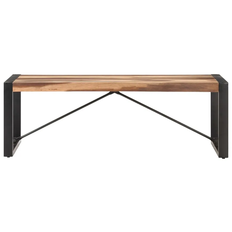 Table basse 120x60x40 cm Bois massif - 2