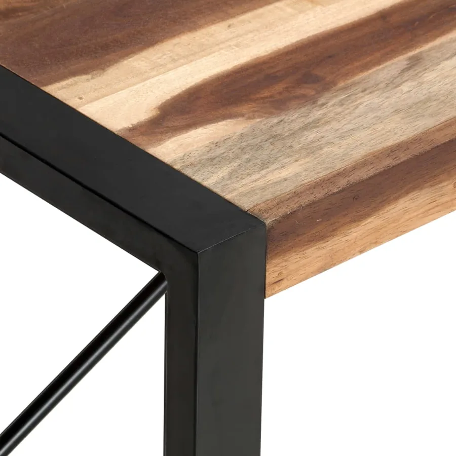 Table basse 120x60x40 cm Bois massif - 4