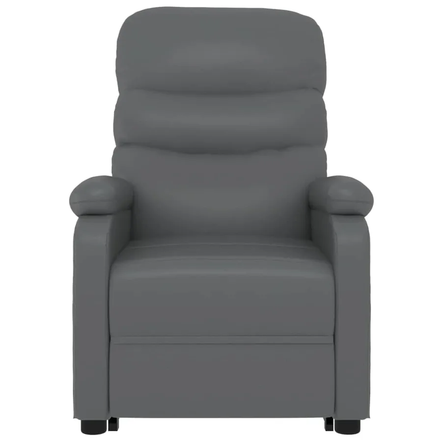 Fauteuil de massage Anthracite Similicuir - 4