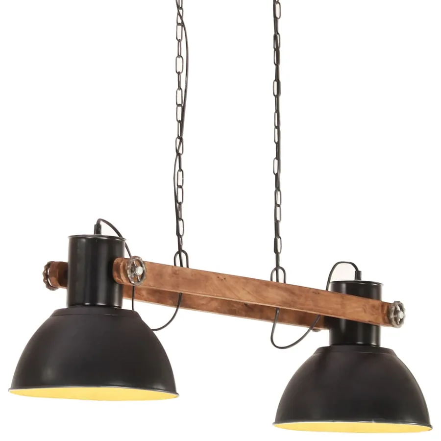 Lampe suspendue industrielle 25 W Noir 109 cm E27 - 6