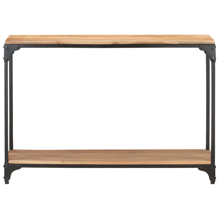 Table console 110x30x75 cm Bois solide d'acacia - 2