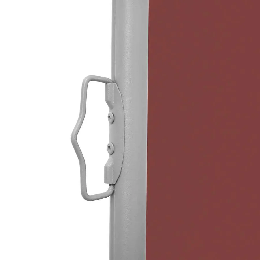 Auvent latéral rétractable de patio 140x1200 cm Marron - 7