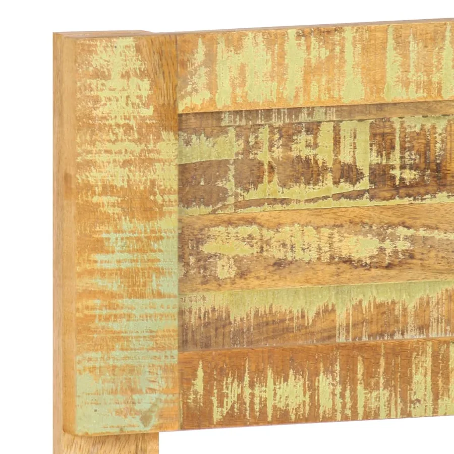 Cadre de lit sans matelas Bois de récupération massif 180x200cm - 6