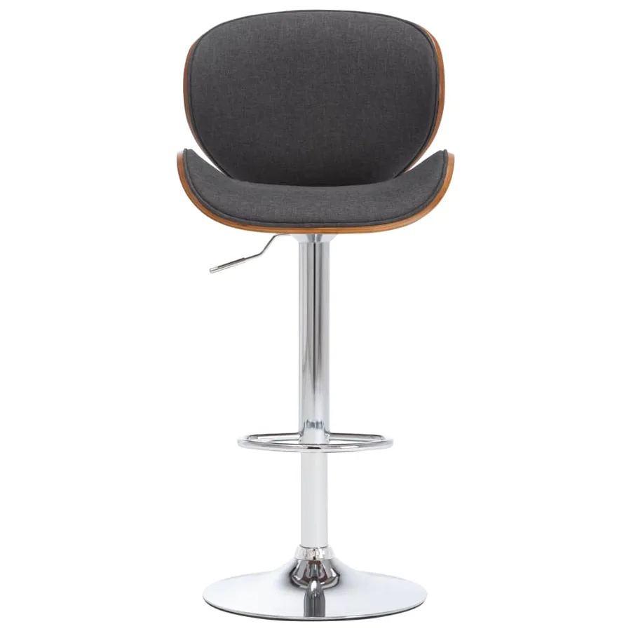 Tabouret de bar Gris Tissu - 2