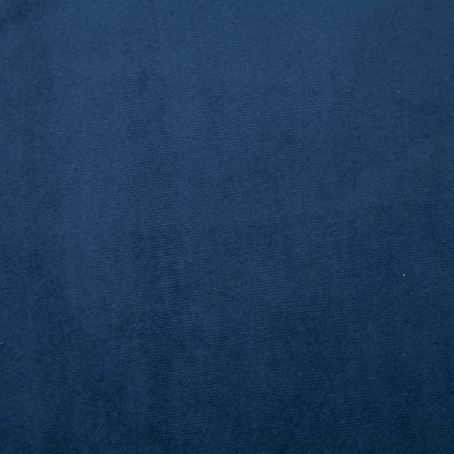 Fauteuil avec pieds chromés Bleu Velours - 7