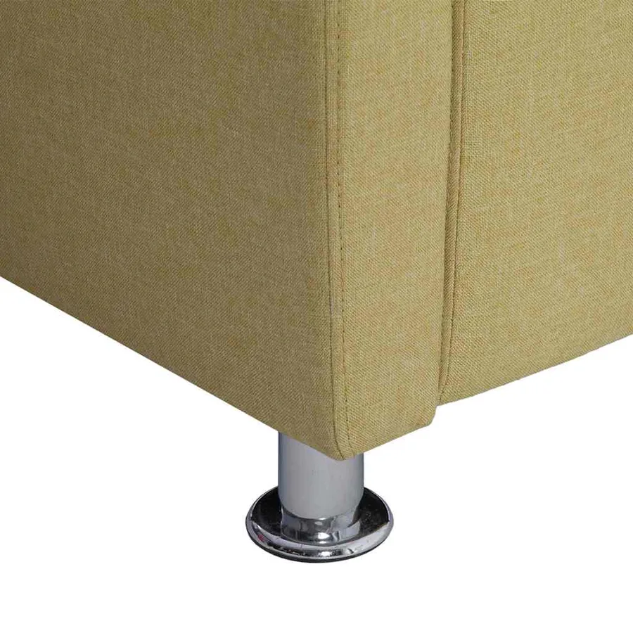 Fauteuil cube Vert Tissu - 6
