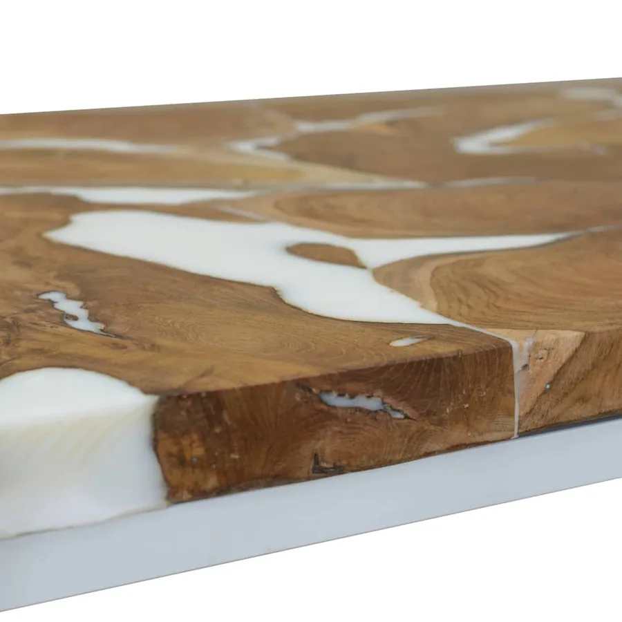 Table basse Teck Résine 110x60x40 cm - 8