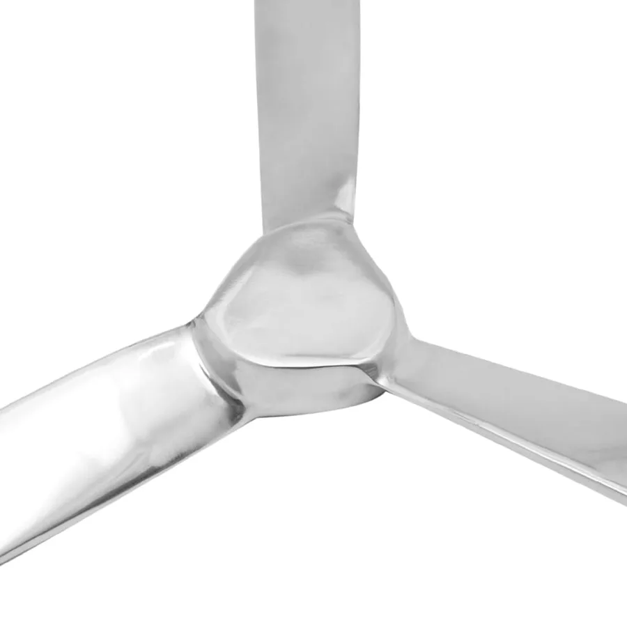 Hélice murale Aluminium Argenté 70 cm - 4