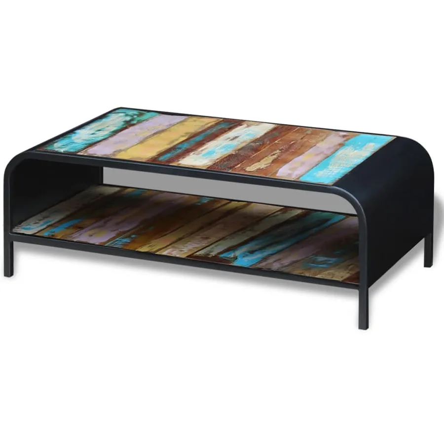 Table basse Bois de récupération massif - 2