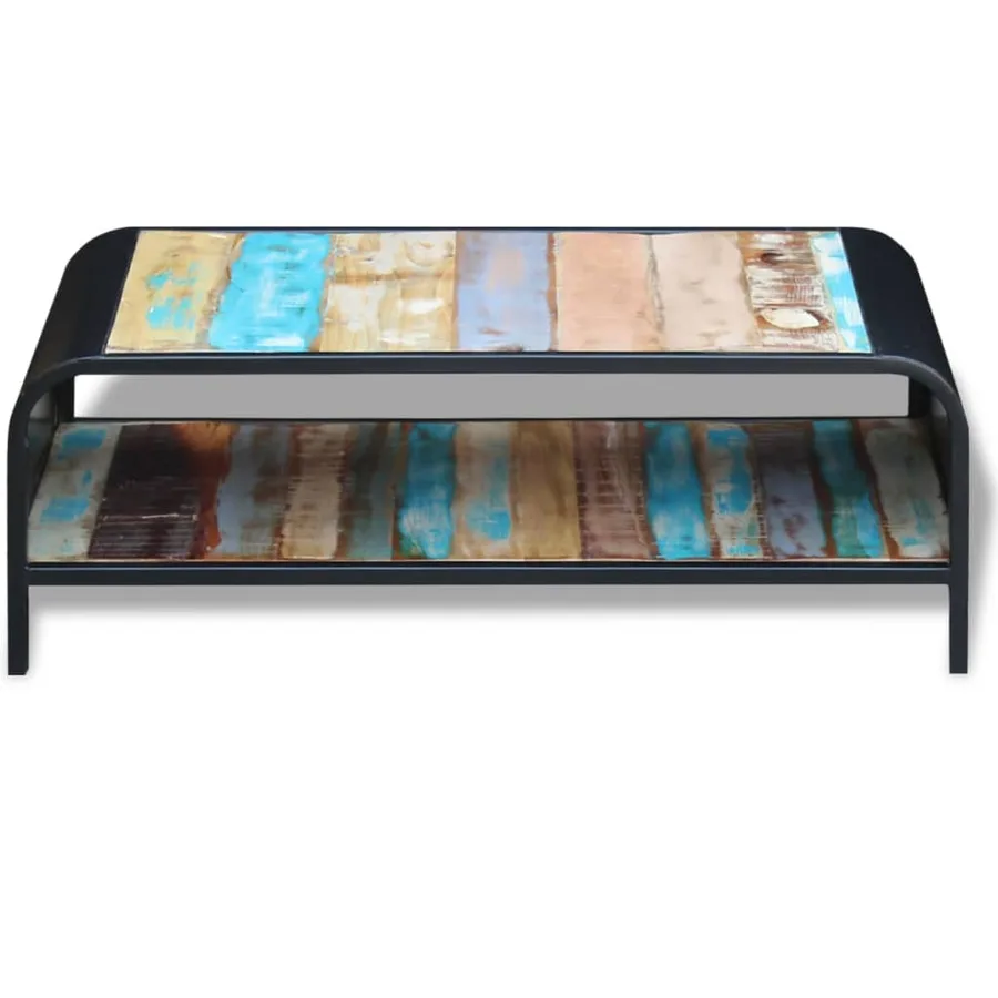 Table basse Bois de récupération massif - 6