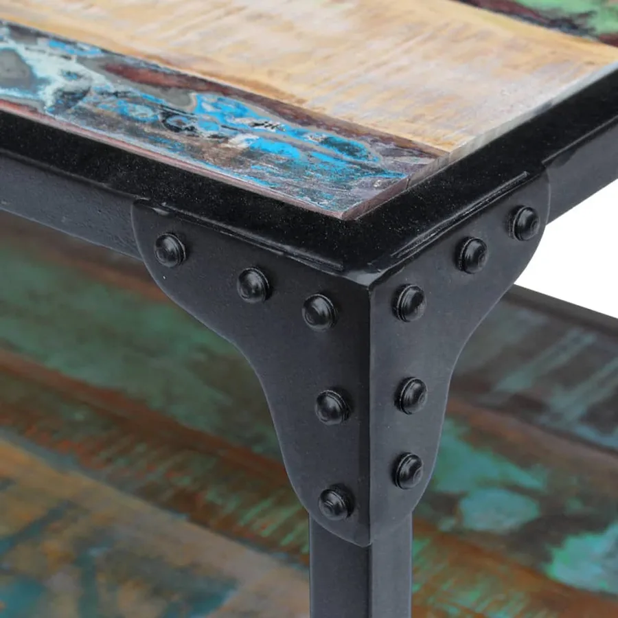 Table basse Bois de récupération massif - 7