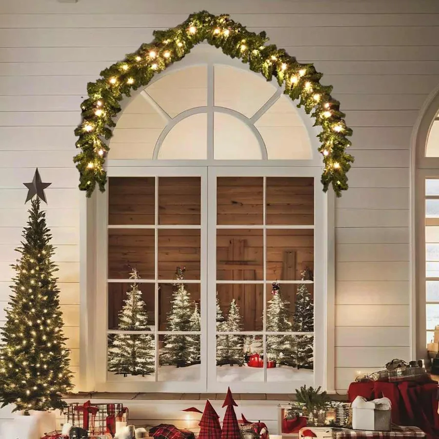 Guirlande de Noël avec lumières LED 5 m - 3