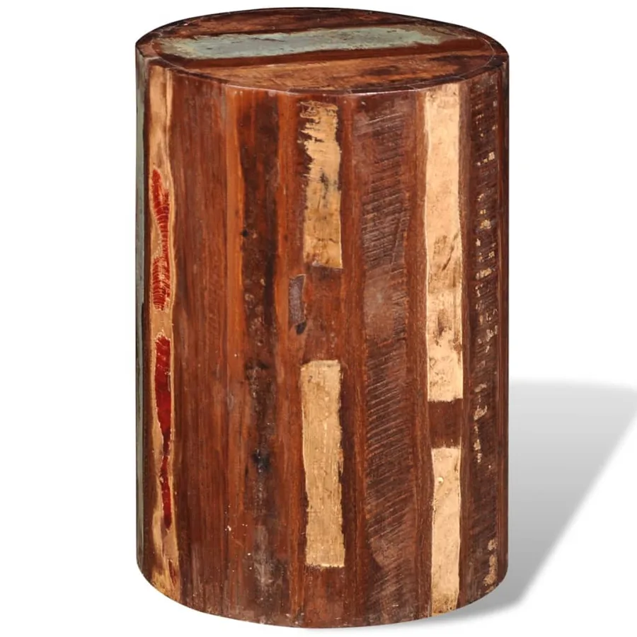 Tabouret Bois de récupération massif - 3