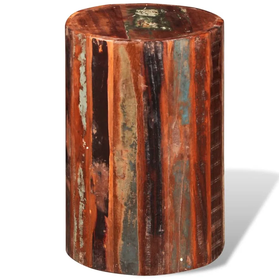 Tabouret Bois de récupération massif - 5