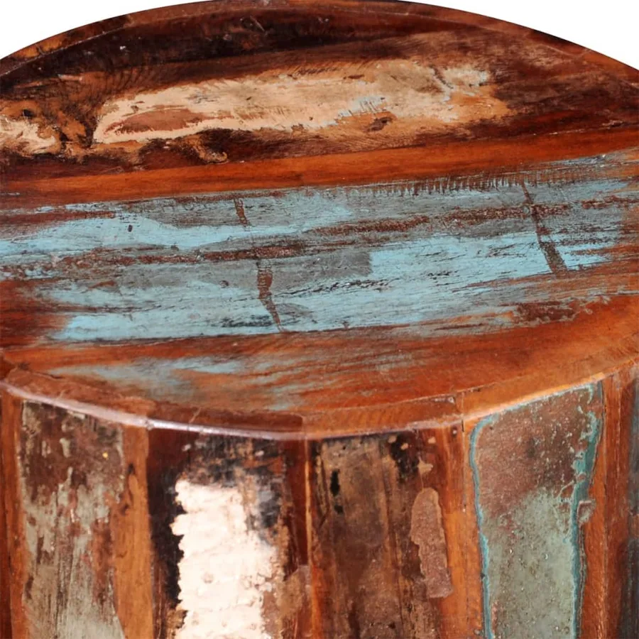 Tabouret Bois de récupération massif - 6