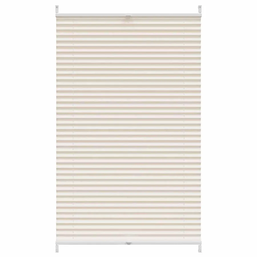 Store plissé 80x100 cm Crème - 2